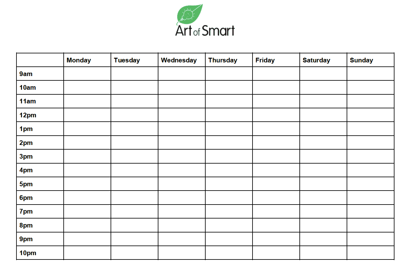 Sample Schedule