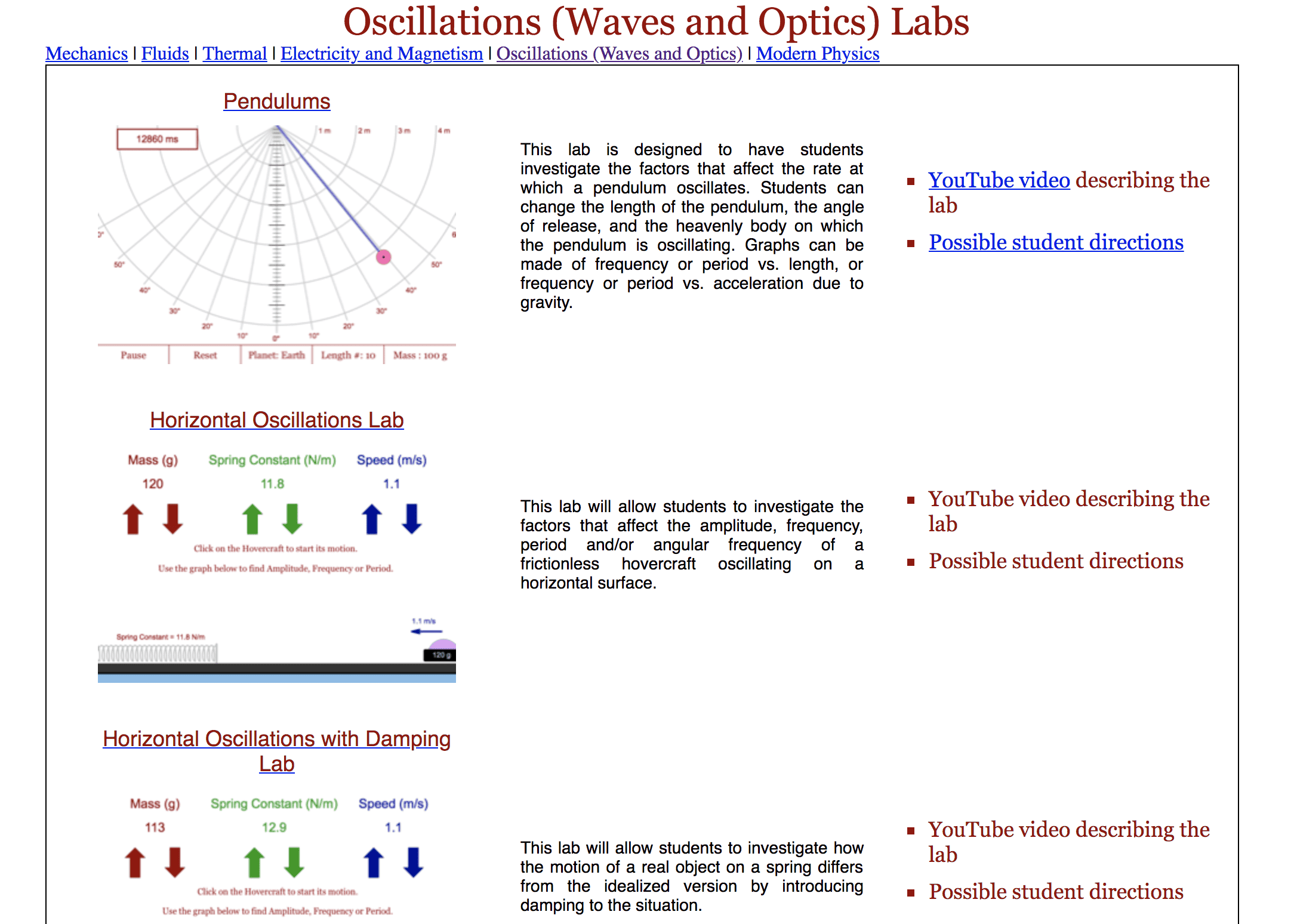 HSC Physics Year 11 Module 3 Waves and Thermodynamics