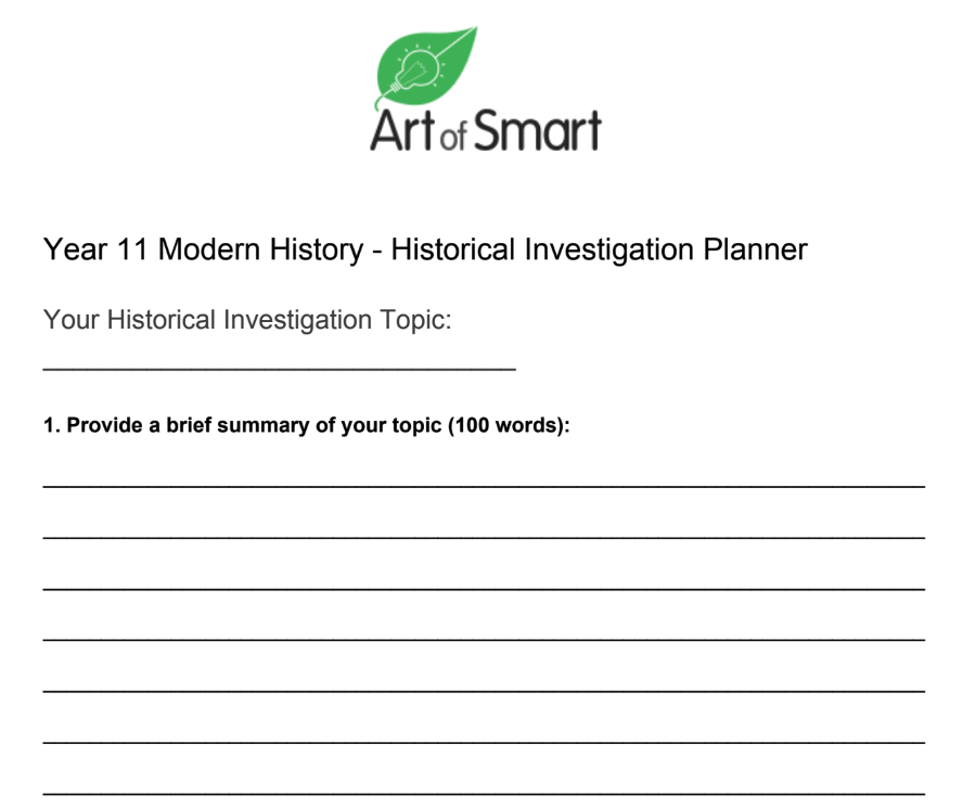 Historical Investigation Planner Preview