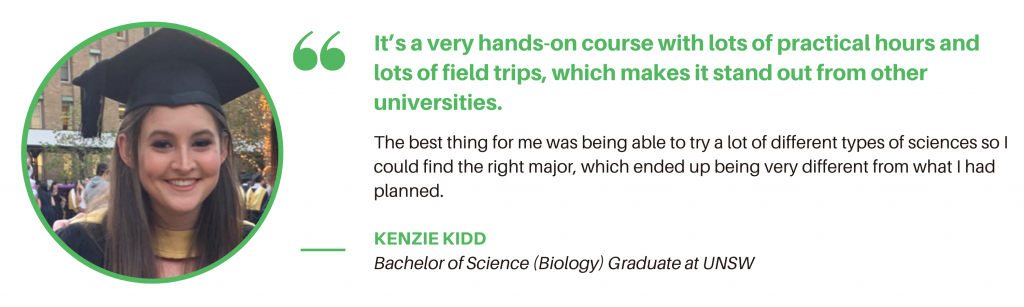 Bachelor of Science UNSW - Student Quote
