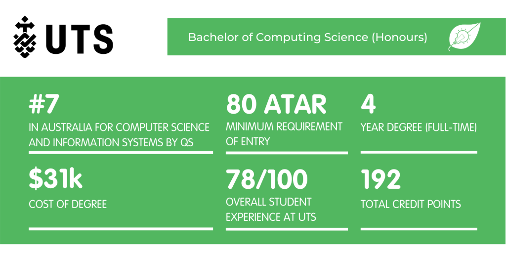 UTS Computer Science - Fact Sheet
