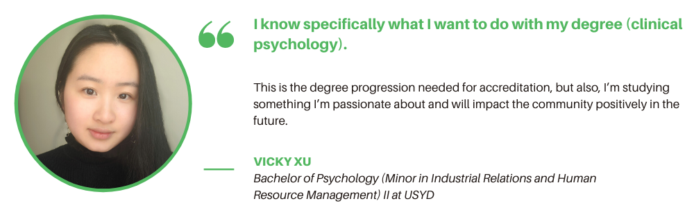 USYD Psychology - Student Quote