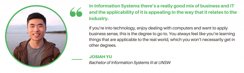 Information Systems UNSW - Student Quote