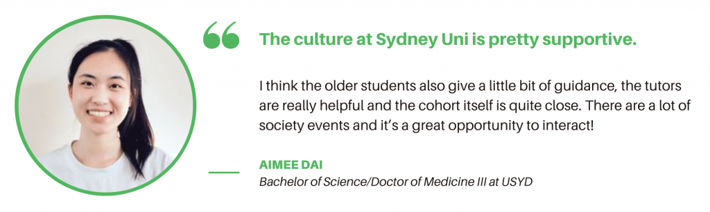 University of Sydney Med - Student Quote