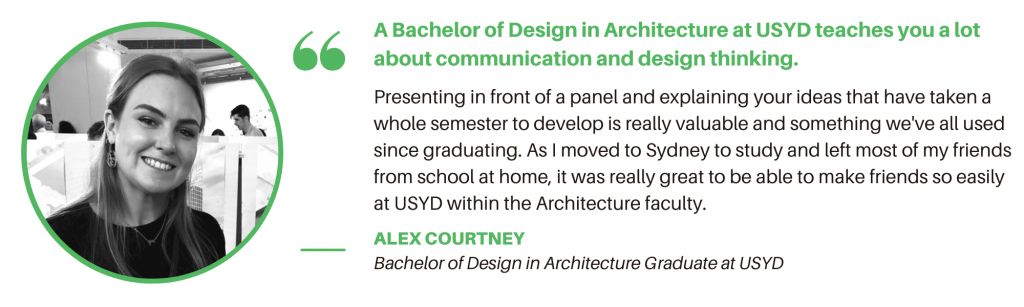 USYD Architecture - Student Quote