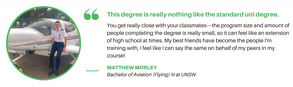 UNSW Aviation - Student Quote