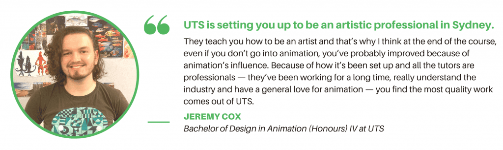 UTS Animation - Student Quote