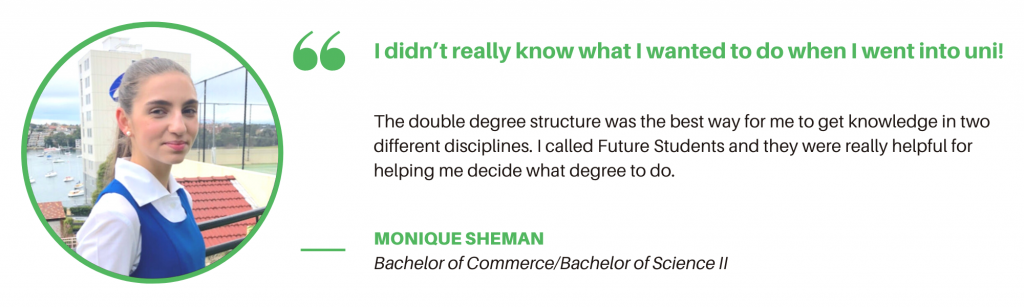 Bachelor of Science MQ - Student Quote