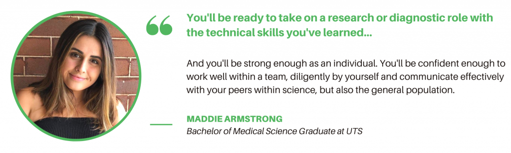 UTS Medical Science - Student Quote