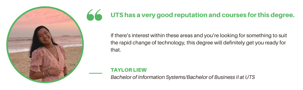 Information Systems UTS - Student Quote