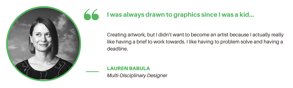 Graphics Designer - Interviewee Quote