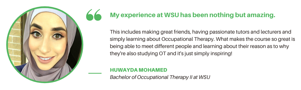 Occupational Therapy WSU - Student Quote