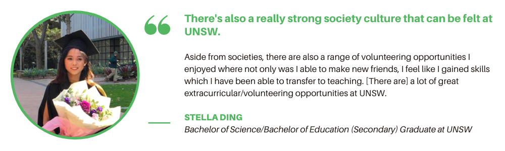 Education UNSW - Student Quote