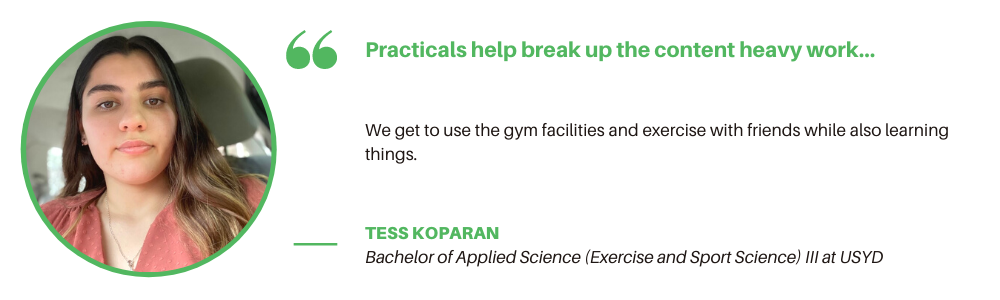 USYD Exercise and Sport Science - Quote