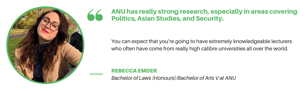 Bachelor of Arts ANU - Student Quote