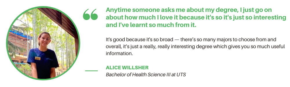 Health Science UTS - Quote