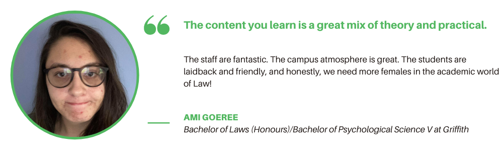 Bachelor of Laws Griffith - Quote