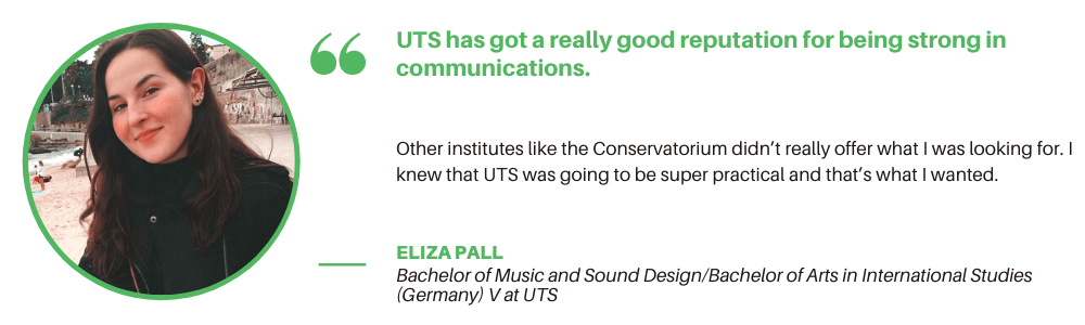 UTS Music - Quote