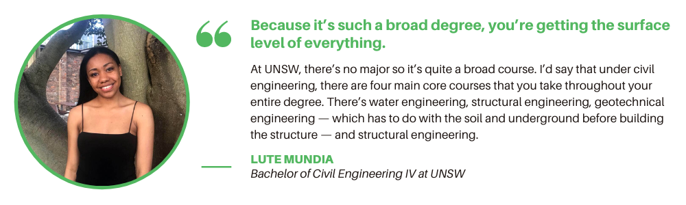 Civil Engineering UNSW - Quote