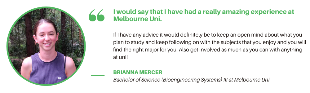 Bachelor of Science UniMelb
