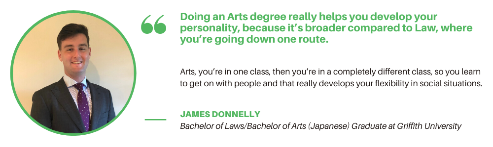 Bachelor of Arts Griffith - Quote