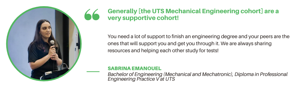 UTS Mechanical Engineering - Quote