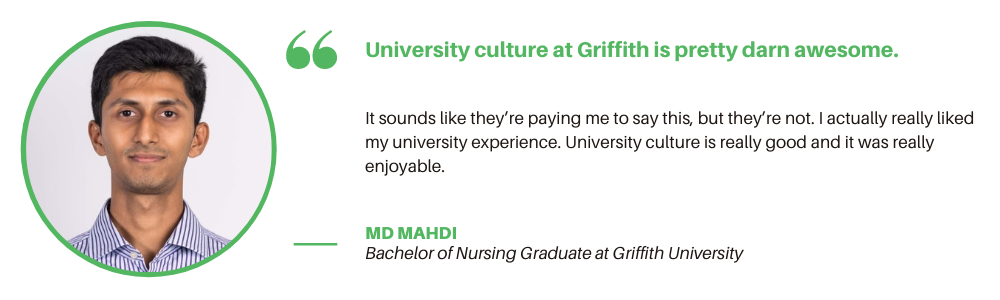 Bachelor of Nursing Griffith - Quote