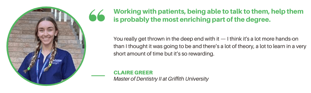 Griffith University Dentistry - Quote