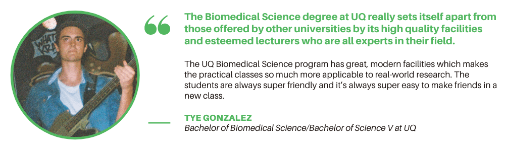 UQ BIomedical Science - Quote