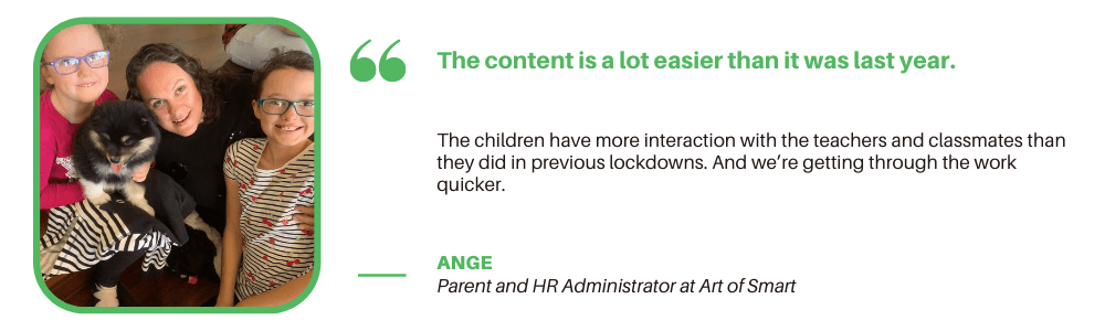 Home Learning - Ange Quote