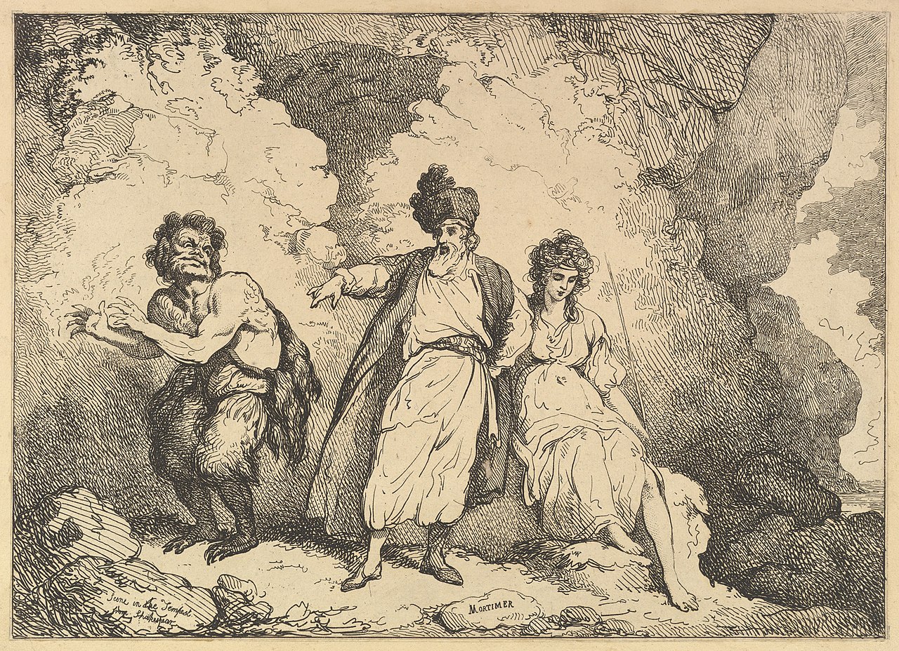 Caliban, Prospero and Miranda