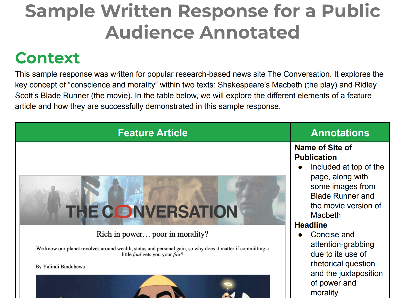Sample Response Preview