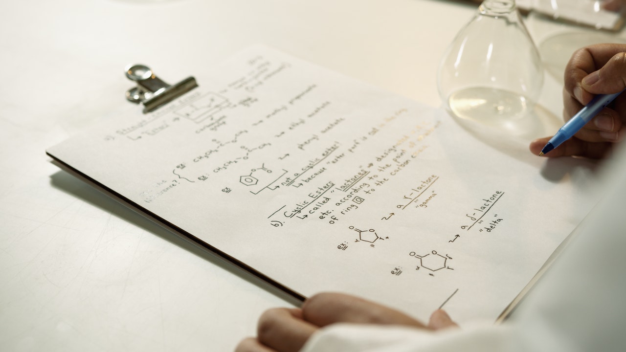 Writing on White Paper - Chemistry External Assessment Featured Image