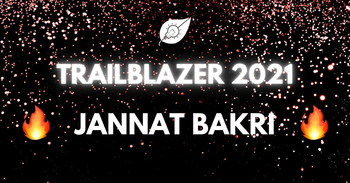 Trailblazer Jannat Bakri