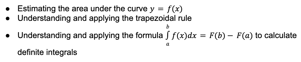 Fundamental Theorem of Calculus and Definite Integrals 