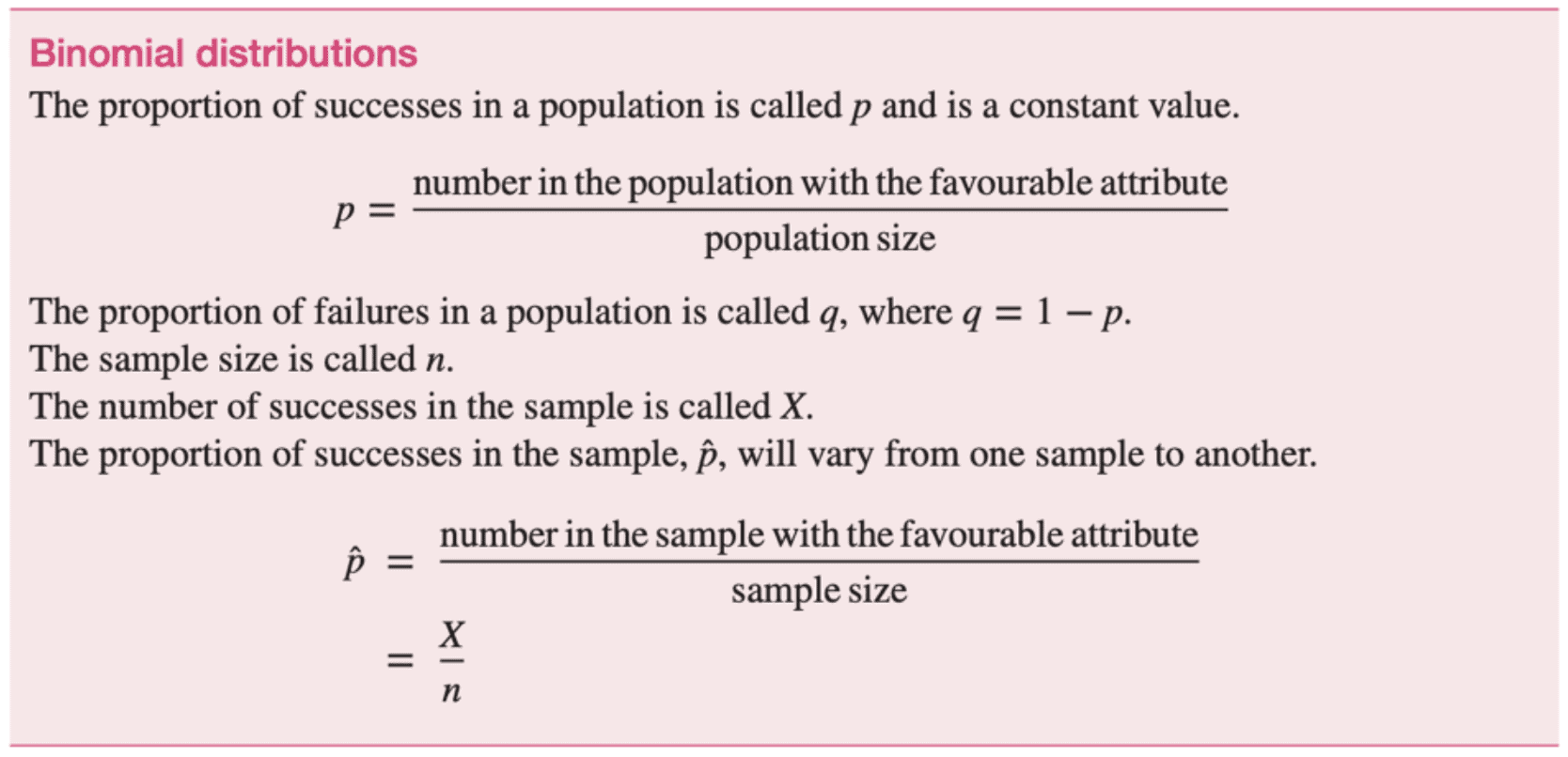 Binomial Distributions - QCE Maths Methods Unit 4