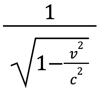 Lorentz factor