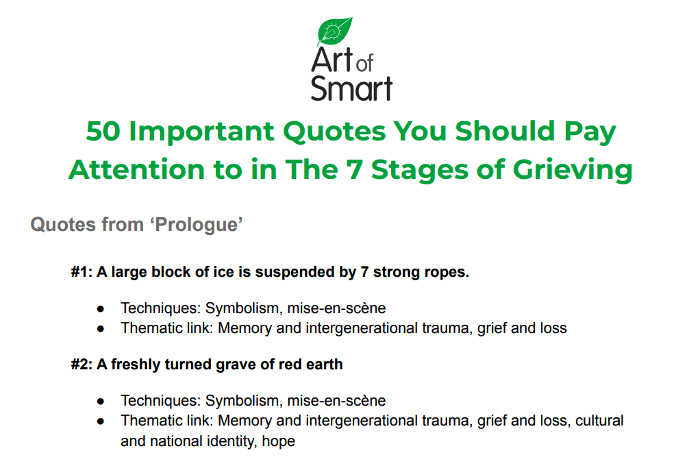5 stages of grief poem