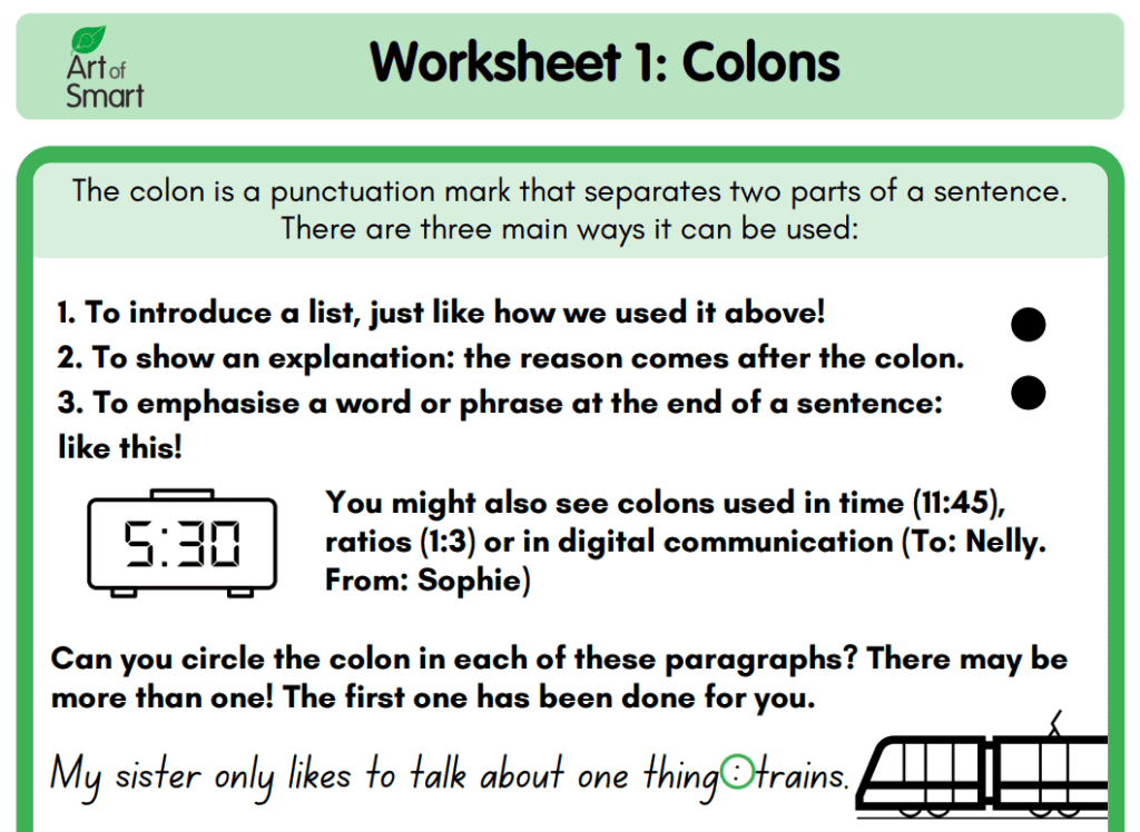 Year 5 Punctuation Worksheets Preview