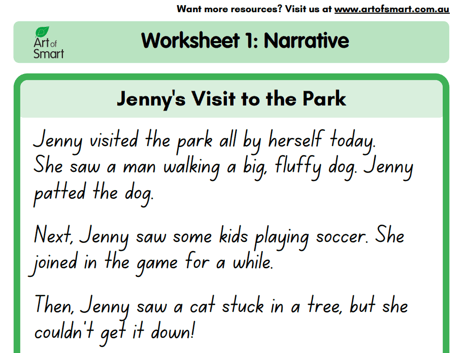 Year 1 Reading Comprehension Worksheets - Preview